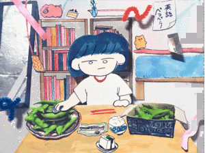 theGIFs 2017的gif的gif-優秀賞　ochiai「うんめ〜！」