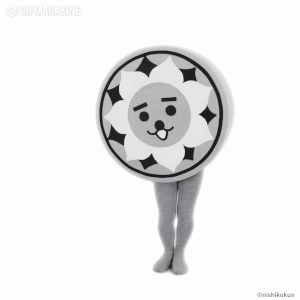 にしこくん【公式】的gif的gif-一回転