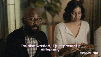 每日GIF(2020-04-30)的gif-Drunk GIF by Insecure on HBO