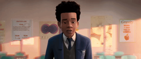 每日GIF(2020-04-30)的gif-Idc Whatever GIF by Spider-Man: Into The Spider-Verse