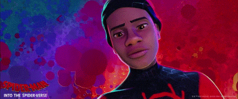 每日GIF(2020-04-30)的gif-Peter Parker Spiderman GIF by Spider-Man: Into The Spider-Verse
