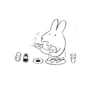 theGIFs 2016的gif的gif-優秀賞　komitsu「あつあつの餃子」