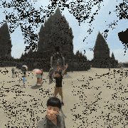 GIFMAGAZINE PRESS的gif的gif-東南アジア最大級のヒンドゥー遺跡、プランバナン寺院にて