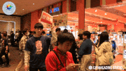 GIFMAGAZINE PRESS的gif的gif-行列ができてる！