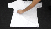 GIFMAGAZINE MEME的gif的gif-Tシャツを綺麗にたたむ方法