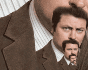 GIFMAGAZINE MEME的gif的gif-頭髪が髭になっていく