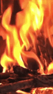 たき火的gif的gif-ずっと眺められるたき火