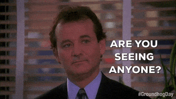 每日GIF(2020-05-02)的gif-Bill Murray Flirting GIF by Groundhog Day