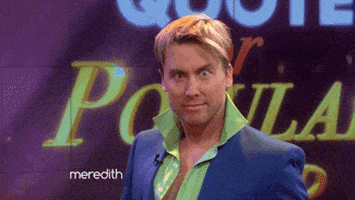 每日GIF(2020-05-06)的gif-lance bass dun dun dun GIF by The Meredith Vieira Show