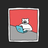 每日GIF(2020-05-06)的gif-Tired Work From Home GIF by takadabear