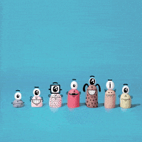 每日GIF(2020-05-06)的gif-Peek A Boo Monsters GIF by HANDYMARTIAN