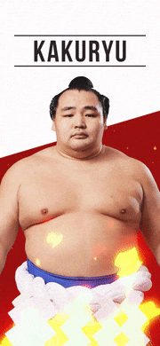 日本相撲協会【公式】的gif的gif-鶴竜　動く待受