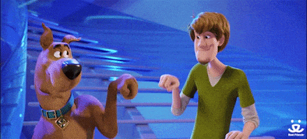 每日GIF(2020-05-10)的gif-Scooby Doo Fist Bump GIF by Best Friends Animal Society