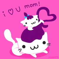 每日GIF(2020-05-11)的gif-Mothers Day Cats GIF by gifnews