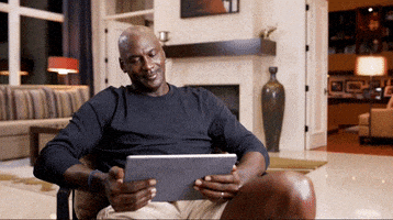 每日GIF(2020-05-13)的gif-Michael Jordan Lol GIF by ESPN