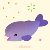 每日GIF(2020-05-14)的gif-Happy Marine Life GIF by pikaole