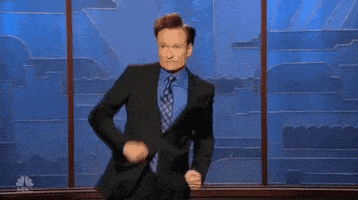 每日GIF(2020-05-17)的gif-Conan Obrien Dancing GIF by NBC