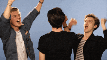 每日GIF(2020-05-17)的gif-Excited Yippie GIF by New Hope Club