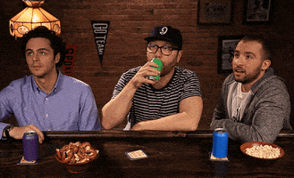 每日GIF(2020-05-18)的gif-High Five Sports Bar GIF by Originals