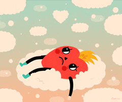 每日GIF(2020-05-25)的gif-Heart Love GIF by Muxxi