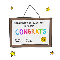 每日GIF(2020-05-28)的gif-congrats graduation GIF by Melissa Hooper