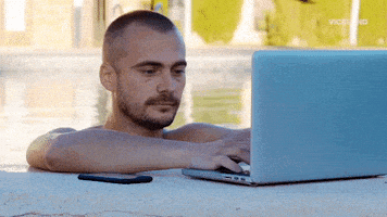 每日GIF(2020-05-28)的gif-Pool Working GIF by MOST EXPENSIVEST