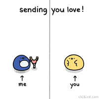 每日GIF(2020-06-04)的gif-Heart Love GIF by Chibird