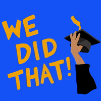 每日GIF(2020-06-04)的gif-Graduating High School GIF by megan motown