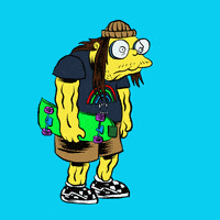 每日GIF(2020-06-09)的gif-Hans Moleman Simpsons GIF by kinjiro