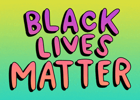 每日GIF(2020-06-15)的gif-Black Lives Matter Blm GIF by Sarah The Palmer