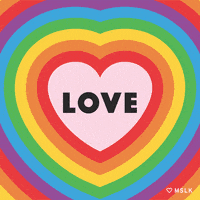 每日GIF(2020-06-18)的gif-Love Is Love Pride GIF by MSLK Design