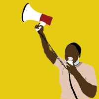 每日GIF(2020-06-21)的gif-Black Lives Matter Freedom GIF by INTO ACTION