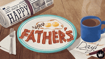 每日GIF(2020-06-22)的gif-Fathers Day Coffee GIF by Hallmark Gold Crown