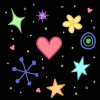 每日GIF(2020-06-22)的gif-Heart 80S GIF by beckadoodles