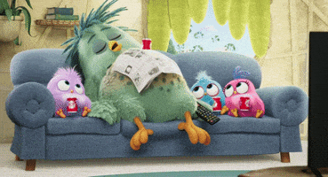 每日GIF(2020-06-22)的gif-Fathers Day GIF by Angry Birds Movie