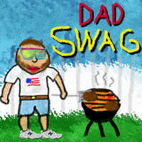 每日GIF(2020-06-22)的gif-Grilling Fathers Day GIF by Todd Rocheford
