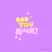 每日GIF(2020-06-23)的gif-You Rock Fathers Day GIF by Stefanie Shank