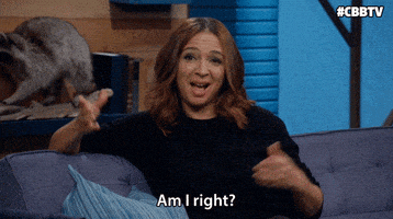 每日GIF(2020-06-24)的gif-Am I Right Maya Rudolph GIF