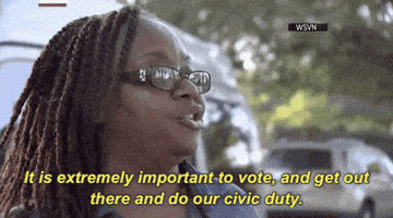 每日GIF(2020-06-24)的gif-Important To Vote Presidential Election GIF by Election 2016