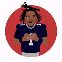 每日GIF(2020-07-17)的gif-New England Patriots Smile GIF by SportsManias