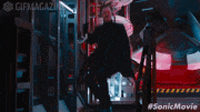 映画「ソニック・ザ・ムービー」【公式】的gif的gif-ダンス1