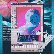 のんたん的gif的gif-Vaporwave