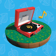 のんたん的gif的gif-ポータブルレコードプレーヤー