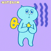 カツボン / KATZBOM的gif的gif-ネジネコ　がっかり　ため息
