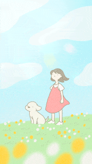 oekaki_daisuki的gif的gif-きみといる世界