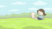 oekaki_daisuki的gif的gif-そよかぜ