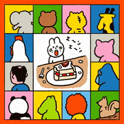 TARO GAMES的gif的gif-ケーキを食べた3人の犯人を見つけろ！-GIFゲーム-