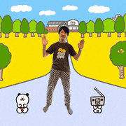 TARO GAMES的gif的gif-岩瀬敬吾さんにギターを渡してあげよう-GIFゲーム-