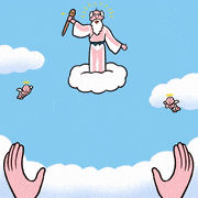TARO GAMES的gif的gif-神様からの贈り物を受け取るのじゃ-GIFゲーム-