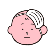 TARO GAMES的gif的gif-マスク上手に着けられるかな？-GIFゲーム-